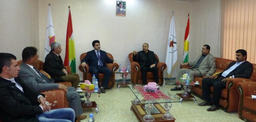 دیدارێکی دۆستانەی پارتی سەربەستیی کوردستان و یەکێتی نەتەوەیی دیمۆکراتی کوردستان.