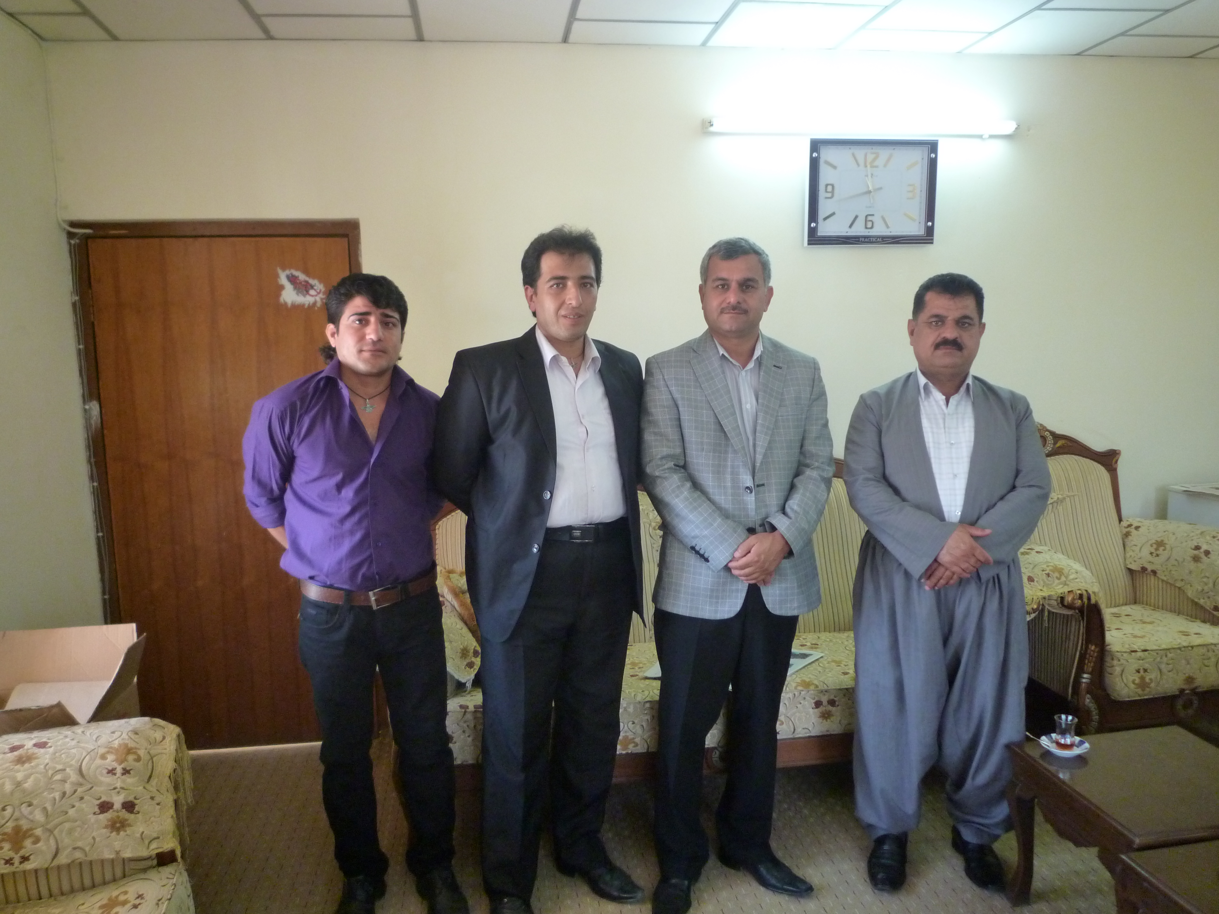 سەردانی شاندێکی پارتی سەربەستیی کوردستان لە پێوەندییەکانی یەکێتی نیشتیمانی کوردستان لە سلێمانی