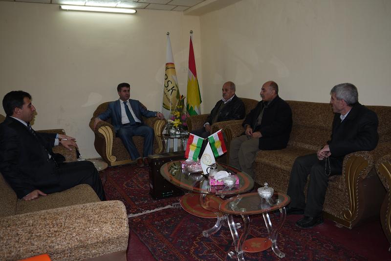 شاندێکی کۆمەڵەی حیزبی کۆمۆنیستی  ئێران سەردانی پارتی سەربەستیی کوردستانیان کرد. 