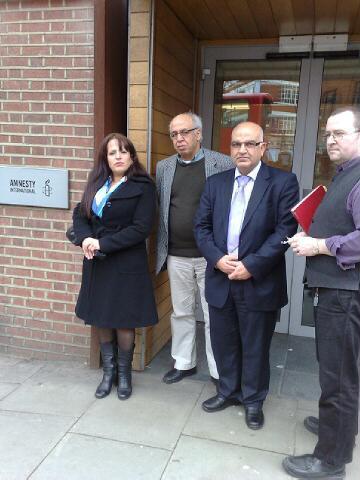 دیداری شاندێکی نه&zwnj;ته&zwnj;وه&zwnj;کانی بنده&zwnj;ست له&zwnj;گه&zwnj;ڵ ڕێکخراوی ئه&zwnj;منیستی ئینته&zwnj;رناتیونالێ جیهانی له&zwnj; له&zwnj;نده&zwnj;ن.