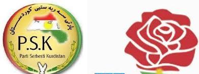 وتاری هابه&zwnj;شی کۆمه&zwnj;ڵه&zwnj;- پارتی سوسیالدیمۆکراتی کوردستان و پارتی سه&zwnj;ربه&zwnj;ستیی کوردستان 