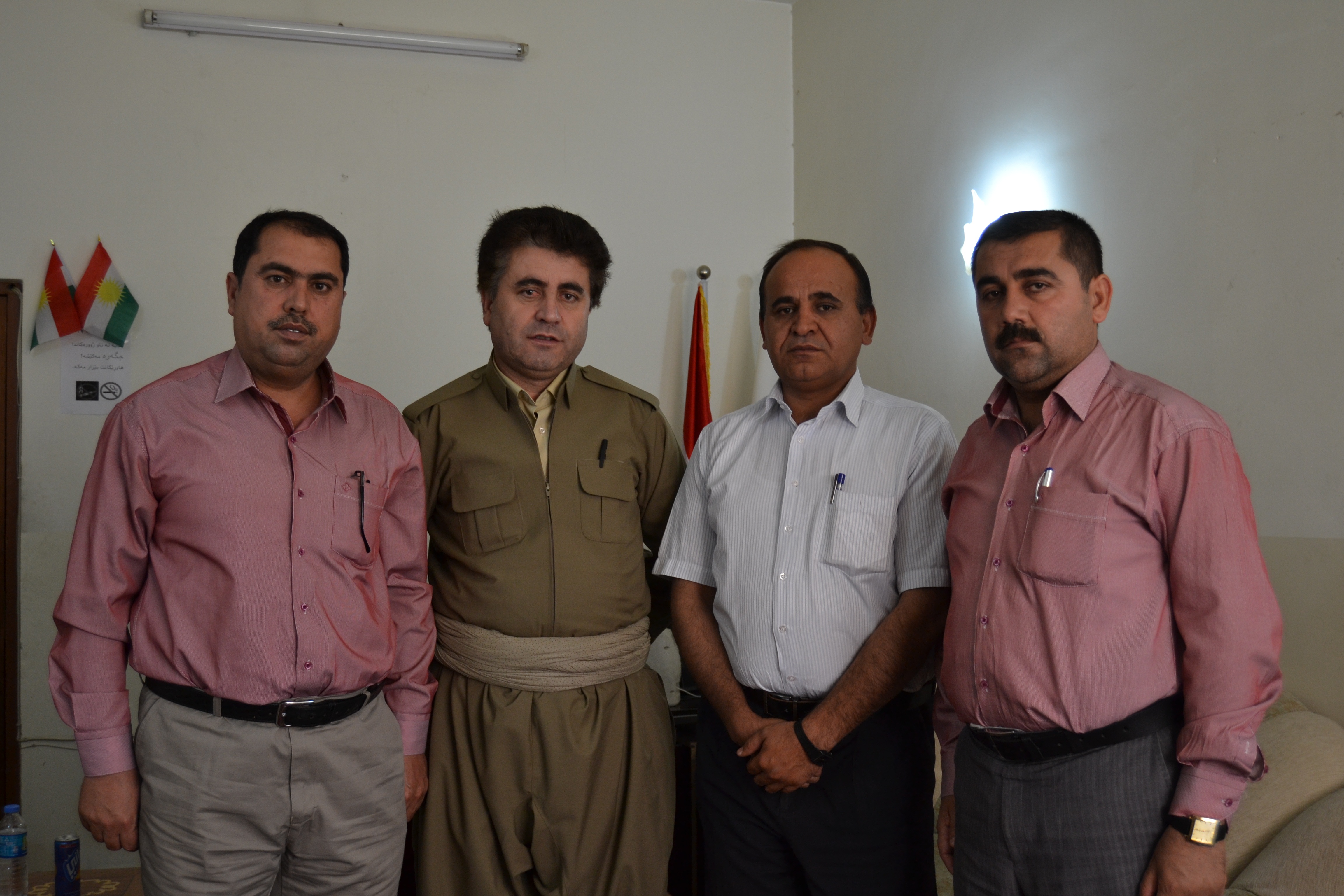 سەردانی شاندێکی یەکێتی نەتەوەیی دیمۆکراتی کوردستان لە سەرۆکی پارتی سەربەستیی کوردستان