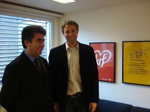 دیداری نێوان پارتی سه&zwnj;ربه&zwnj;ستیی کوردستان و پارتی گه&zwnj;لی مه&zwnj;سیحی نۆرویژی.