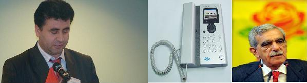 پێوه&zwnj;ندی ته&zwnj;له&zwnj;فونی نێوان کاک عارف باوه&zwnj;جانی و کاک ئه&zwnj;حمه&zwnj;د تورک سه&zwnj;رۆکی ده&zwnj;ته&zwnj;په&zwnj; DTP