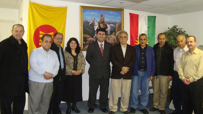 دیداری نێوان پارتی سه&zwnj;ربه&zwnj;ستیی کوردستان و لقی 7 ی پارتی دیمۆکراتی کوردستان له&zwnj; ئه&zwnj;مریکا.