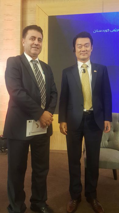 بەشداری سەرۆکی گشتی پ س ک لە سیمیناری سەرکۆنسۆلی کۆریای باشوور.