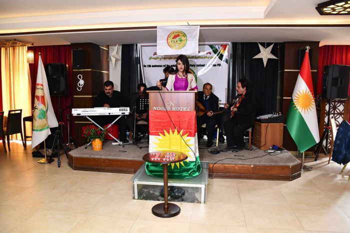 بەبەشداری نۆێەرایەتی ٤٩ پارت و ڕێکخراوی هەر چوار پارچەی کوردستان یادی١٣ ساڵەی پ س ک،