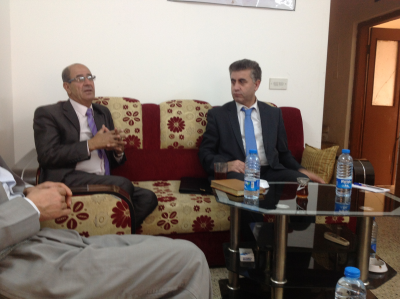 دیداری نێوان هەیئەتی پارتی سەربەستیی کوردستان لەگەڵ حیزبی یەکێتی دێمۆکراتی کورد لە سوریا.