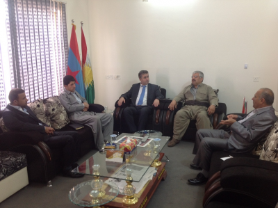 دیداری نێوان پارتی سەربەستیی کوردستان و حیزبی ڕزگاریی کوردستان.