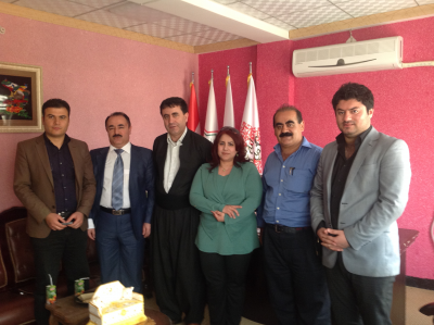 دیدارێک لە نێوان پارتی سەربەستیی و ئەنجومەنی باڵای ڕێکخراوەکانی کۆمەڵگای مەدەنی.