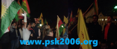 پارتی سەربەستی کوردستان لە ئۆسلۆ بەشداری خۆپیشاندانێکی بەپەلە دژی داعش دەکات