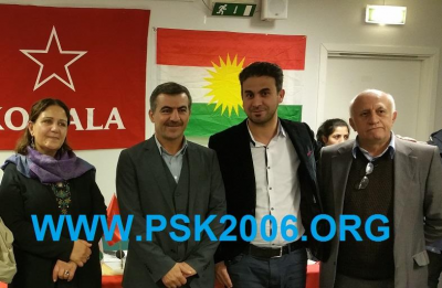 بەشداری نۆێنەری پارتی سەربەستیی کوردستان لە کۆنفرانسی کۆمەڵە.