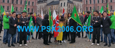 پارتی سەربەستیی کوردستان لە یادی یەکساڵەی کۆبانی لە ئۆسڵۆ بەشداریکرد.