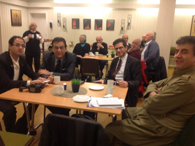 بەشداری سەرۆکی پارتی سەربەستیی کوردستان لە یادی ٦٩ ساڵەی کارەساتی هۆلاکۆست.